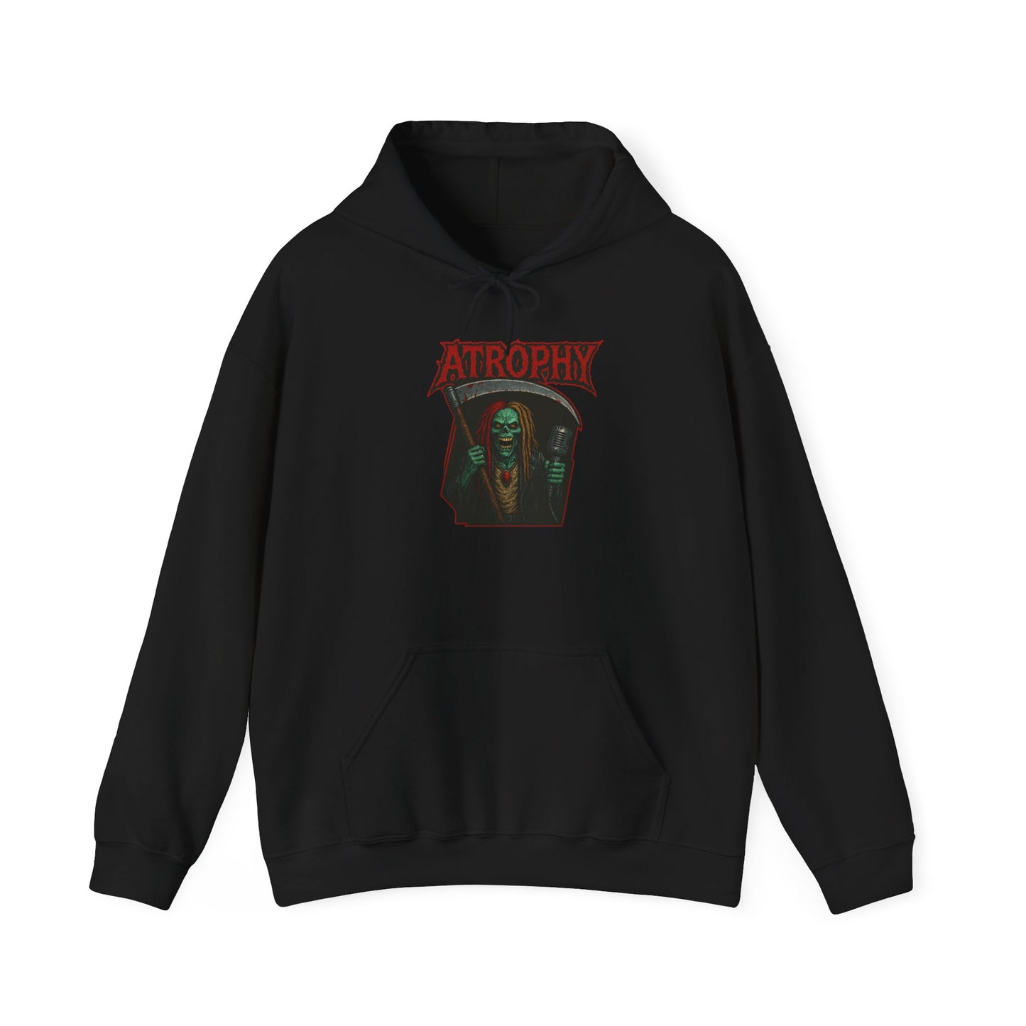 Atrophy Zombie Logo Unisex Hoodie
