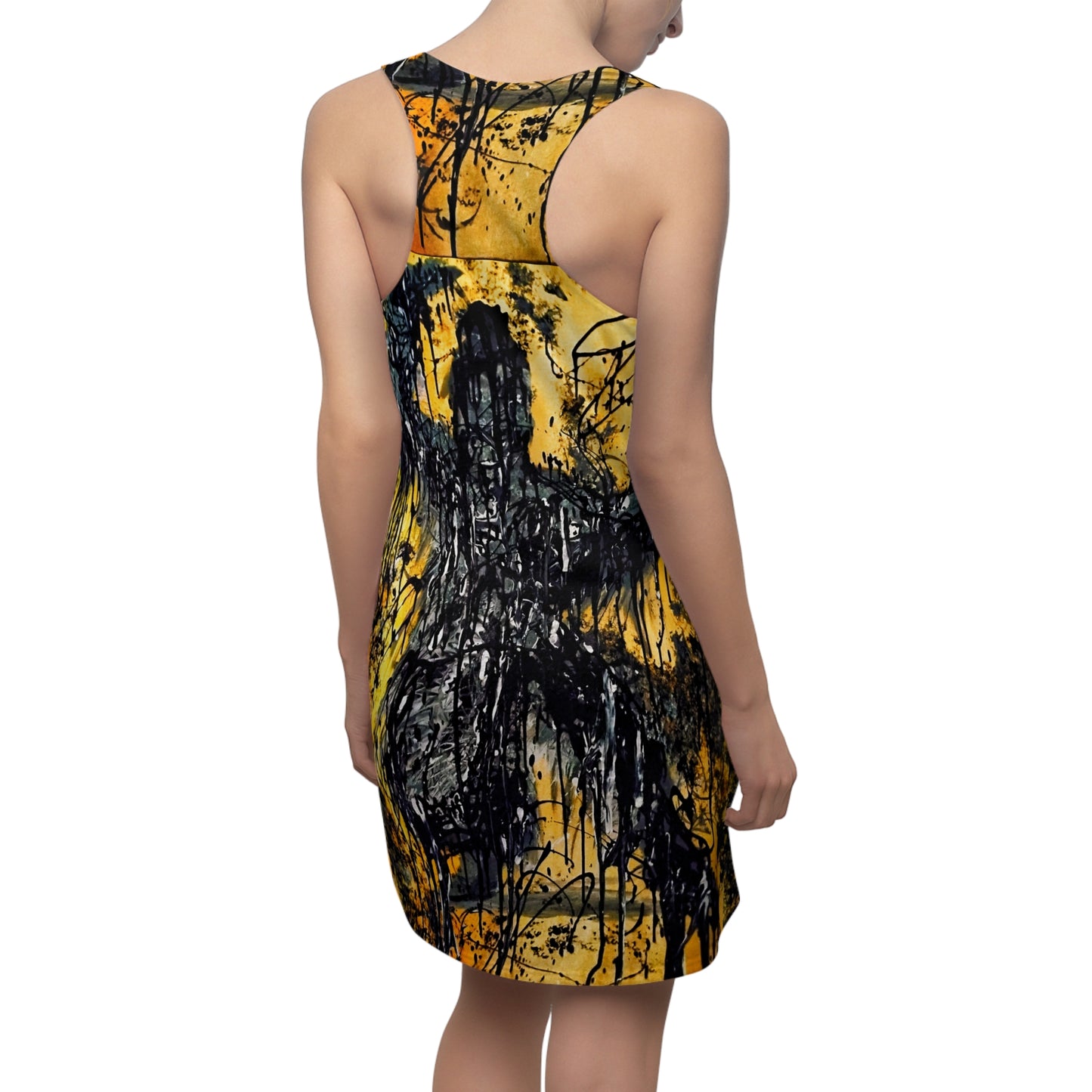 Atrophy Original Shaolin Painting Racerback Dress