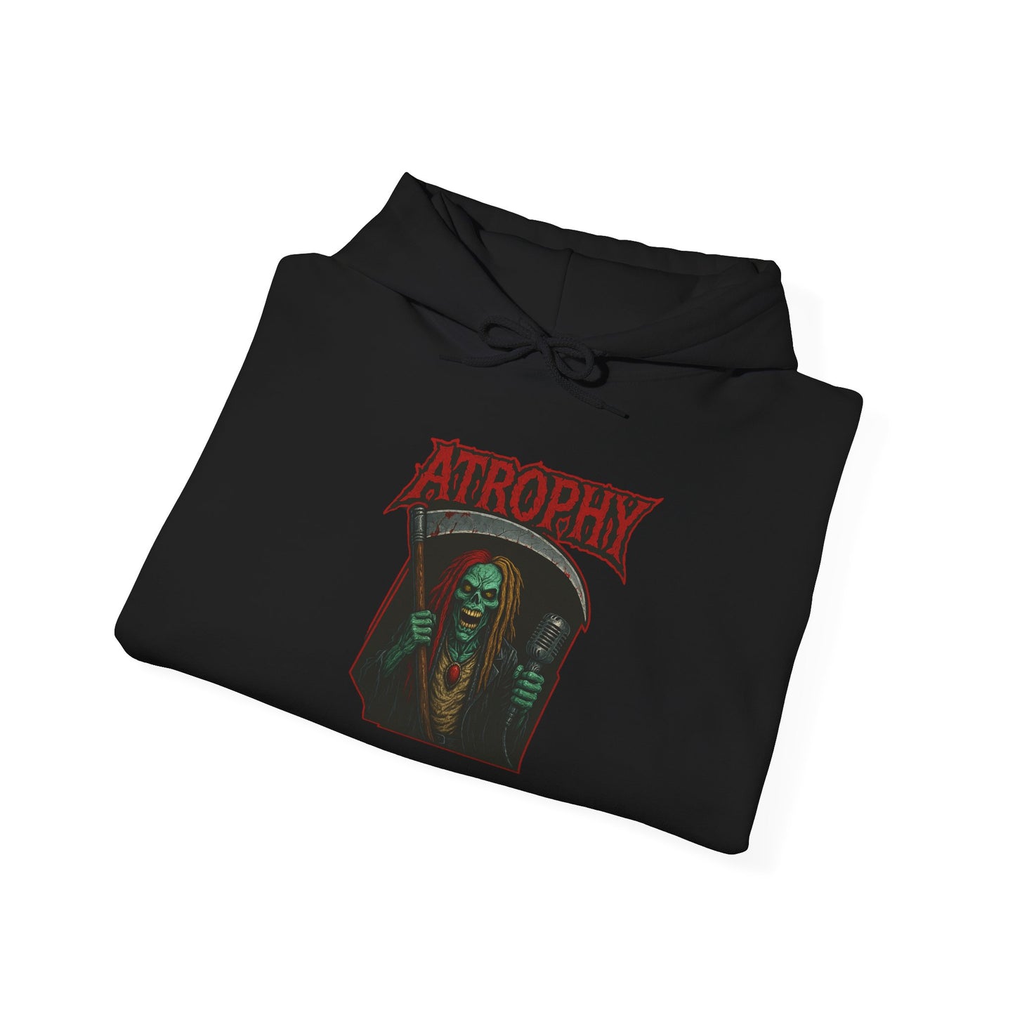 Atrophy Zombie Logo Unisex Hoodie