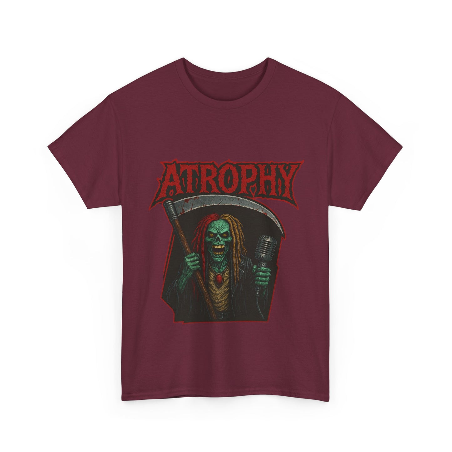 Atrophy Zombie Logo Unisex T Shirt