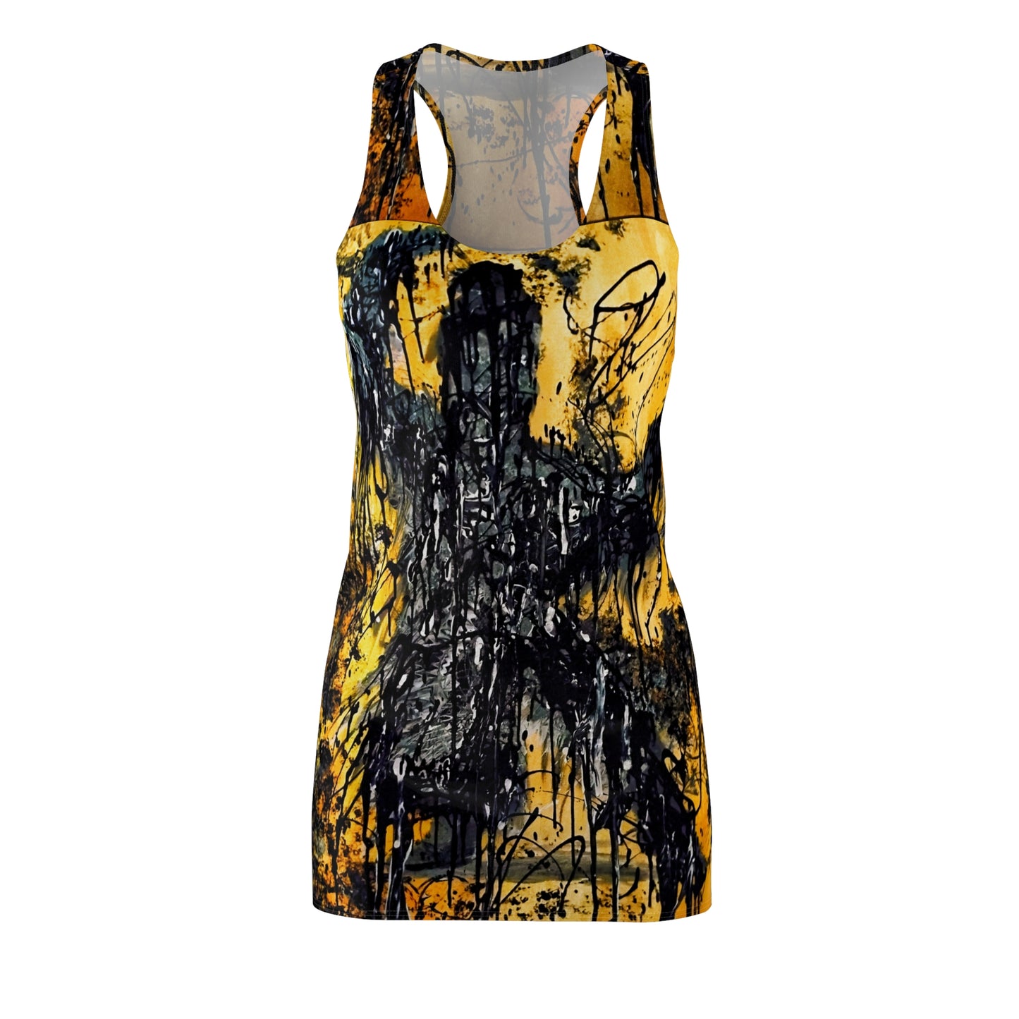 Atrophy Original Shaolin Painting Racerback Dress