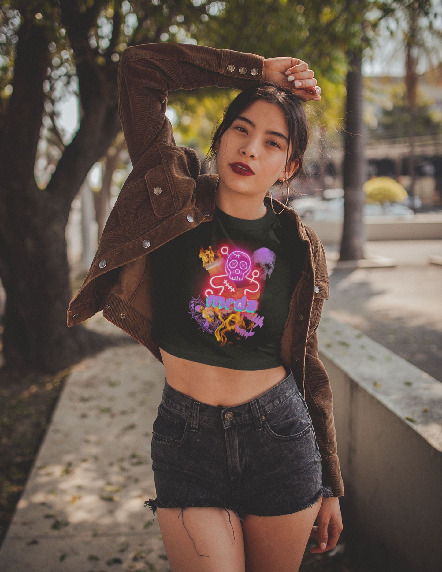 Make Rap Dope Again Cropped T-Shirt