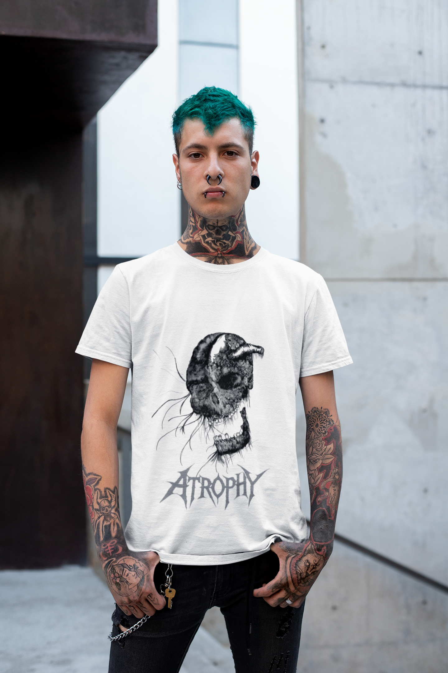 Original Art Atrophy Unisex T Shirt