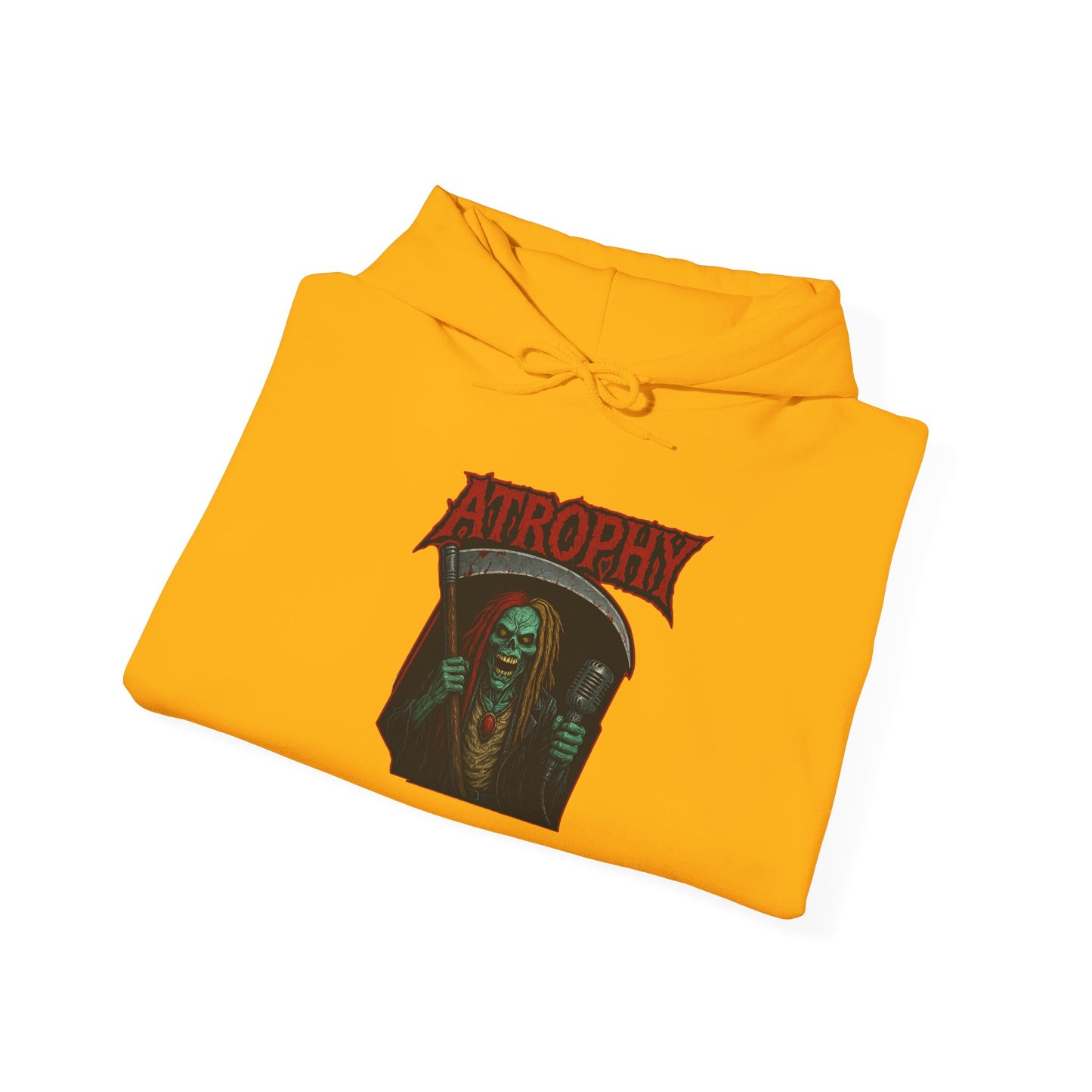 Atrophy Zombie Logo Unisex Hoodie